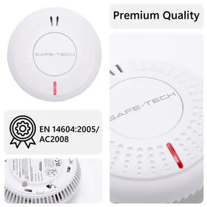 SAFE-TECH Interlinked Smoke Alarm With 10 Years Tamperproof Battery