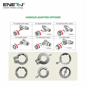 Smart Thermostatic Radiator Valve No Hub Needed APP & Voice Control