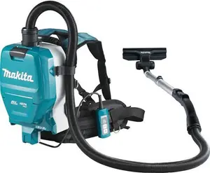 Makita 2L Twin 18V / 36V LXT Li-Ion Cordless Backpack Vacuum Cleaner - Bare Unit