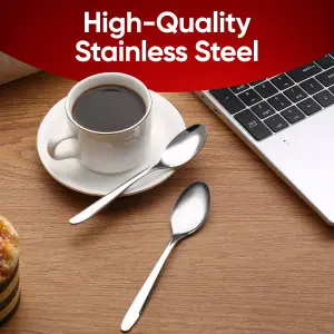 ASAB Pack Of 6 Stainless Steel Tea Spoons