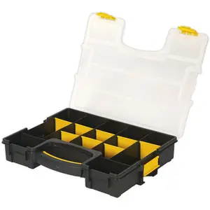 15 Compartment Storage Case for Tools and Components - 370 x 280 x 67mm