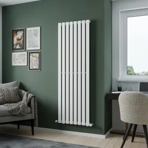 Agadon Lola Designer Panel Radiator 1800 x 600 mm White