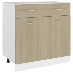 81.5cm Kitchen Pantry Sonoma Oak