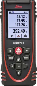 Leica Geosystems DISTO X3 Laser Distance Measurer