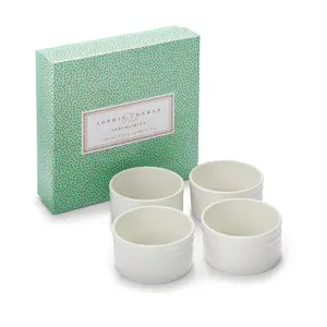 Sophie Conran Portmeirion Small Ramekins, White (Set of 4)