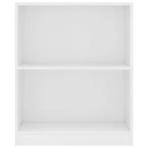 Berkfield Bookshelf White 60x24x74.5 cm Engineered Wood