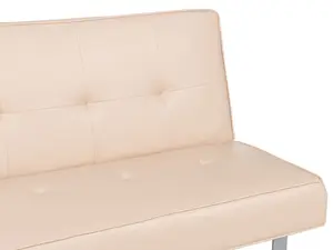 Beliani Modern Sofa Bed DERBY Beige