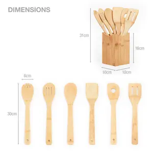 Union Rustic Campeon 7 Piece Cooking Utensil Set