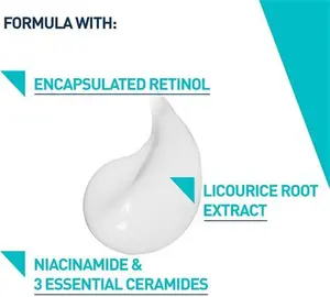 Cerave Resurfacing Retinol Serum With Ceramides And Niacinamide For Blemish-Prone Skin 30Ml