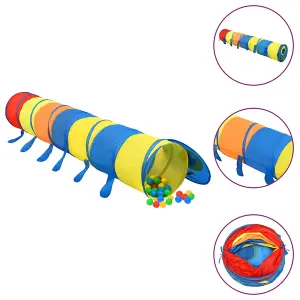 Berkfield Children Play Tunnel Multicolour 245 cm Polyester