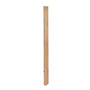 Cambridge Square Half Newel Post (H) 1500mm (W) 90mm (D) 43mm