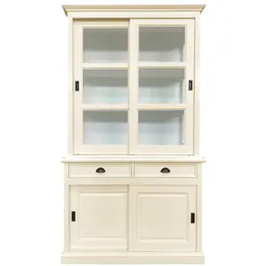 Benjamin-James Display Cabinet Cream