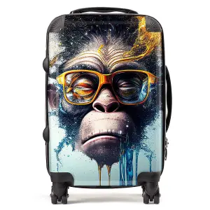 Monkey Splashart Suitcase - Cabin