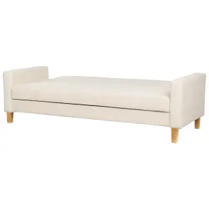 Retro Sofa Bed Off-White VEHKOO