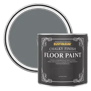 Rust-Oleum Marine Grey Chalky Finish Floor Paint 2.5L