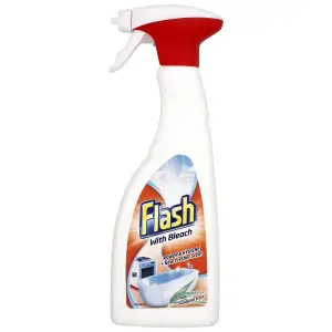 Flash Bleach Spray Power & Hygiene 500ml Pack of 6