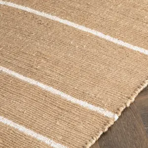 Striped Jute Runner Rug (60 x 230cm)