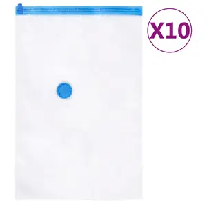 Plastic / Acrylic Vacuum Storage Bags (Set of 20)