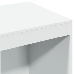 Berkfield Office Desk White 103.5x56.5x94 cm Engineered Wood