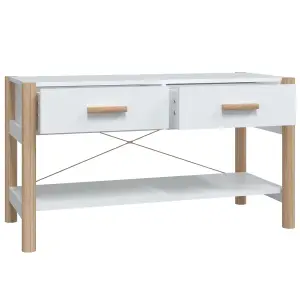 Berkfield TV Cabinet White 82x38x45 cm Engineered Wood