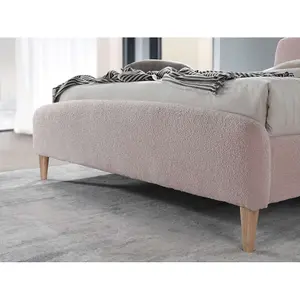 Birlea Otley Double Bed Blush Pink