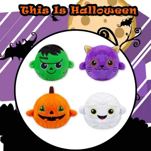 Halloween Soft Toys Mini Plush 1 Piece Mystery Bag  9cm MultiColour