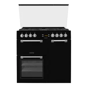 Leisure CC90F531K Freestanding Electric Range cooker with Gas Hob - Black