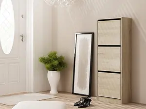 B3 Betsi Shoe Cabinet Sonoma Oak