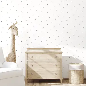 Galerie Tiny Tots 2 Beige Grey Tan Dots Smooth Wallpaper