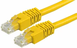 PRO SIGNAL - RJ45 Male to Male Cat6 UTP Ethernet Patch Lead, 15m Yellow