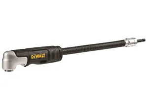 Dewalt DT20502 Impact Driver Right Angle Drill Attachment 1/4" Hex + Flexi 43Nm