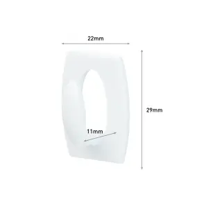 3M Command Mini White Hook (Holds)225g, Pack of 6