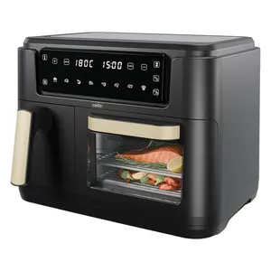 Cello Dual Zone Airfryer and Home Oven Black