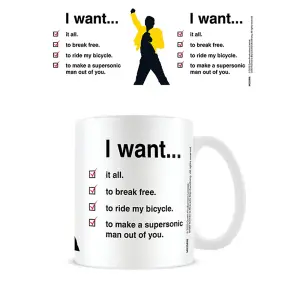 Queen I Want Checklist Mug White (One Size)