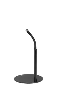 Durable TWIST Desk and Floor Gooseneck Tablet Phone Holder iPad Stands - Black