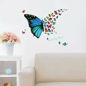 Butterfly Dream home decor, nursery decor, wall stickers, self-adhesive decals Stickers Stock Clearance