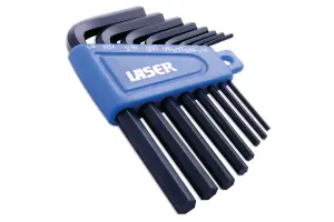 Laser Tools 0267 8pc Hex Key Set Imperial 1/16" - 1/4"