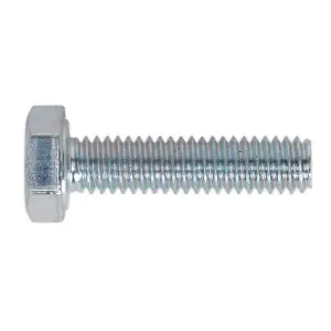 Sealey HT Setscrew M4 x 10mm - 8.8 Zinc Plated DIN 933 - Pack of 50 Pieces SS410