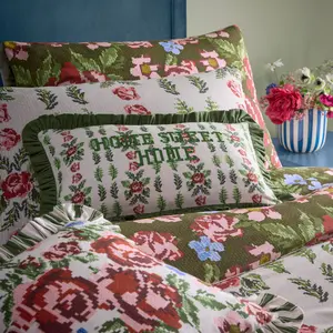 furn. Feeoni Cottage Floral Duvet Set