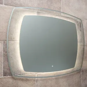 Taylor LED Illuminated Backlit Bathroom Mirror (H)750mm (W)1000mm