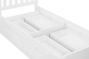 Birlea Appleby Single Bed Frame In White