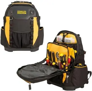 Stanley Fatmax 1-95-611 Work Tool Bag Hard Base Backpack STA195611