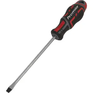 High-Performance 5 x 125mm Slotted Screwdriver with Ergonomic Grip and Magnetic Tip