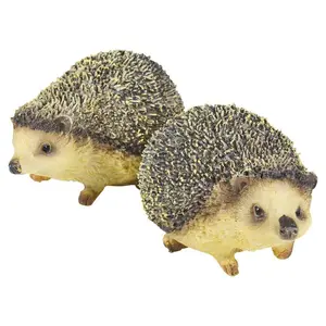 Minna Hedgehog Animals Stone Garden Statue 2