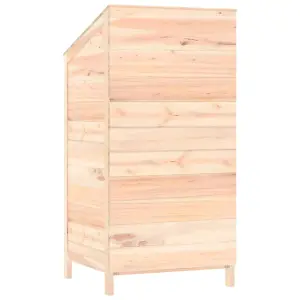 Berkfield Garden Shed 55x52x112 cm Solid Wood Fir