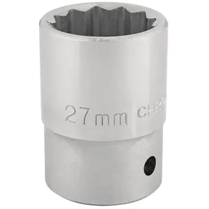 Draper 3/4" Square Drive 12 Point Socket 27mm 16696