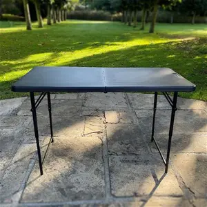 Hartleys 4ft Black Folding Table