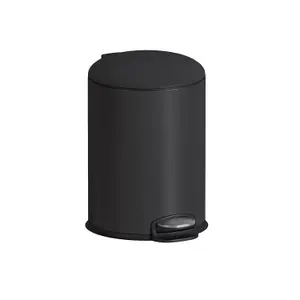 Cosmic Waste Bin Matte Black Essentials (3L)