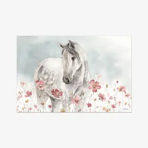 Wild Horses I by Lisa Audit - Painting Paper Print / 20cm H x 30cm W x 0.17cm D