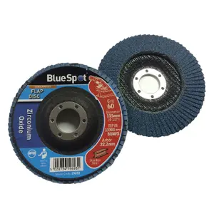 Home.smart 8 x Mixed Grit Flap Discs 115mm Zirconium Oxide Angle Grinder Sanding Wheels 4.5 Inch